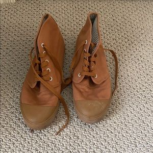 Bangs high top shoes!!